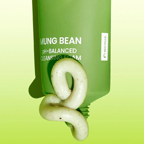 Beplain – Mung Bean Greenful pH balanced Cleansing Foam 80ml