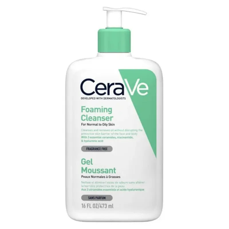 CeraVe Foaming Cleanser for Normal to Oily Skin - 236ml