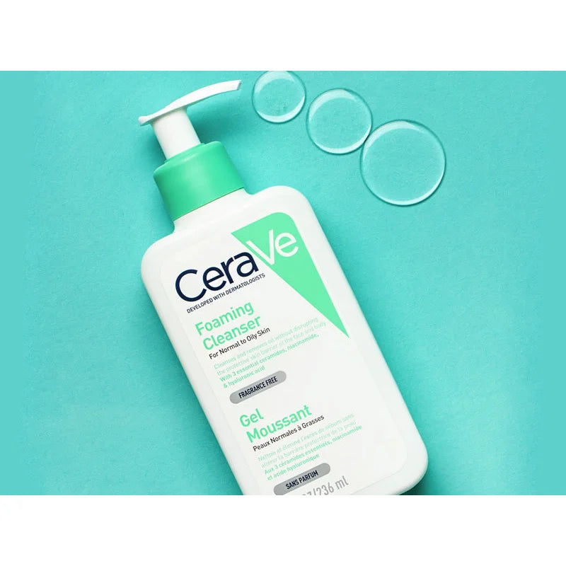 CeraVe Foaming Cleanser for Normal to Oily Skin - 236ml