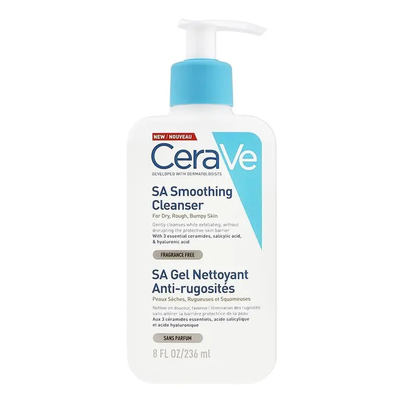 CeraVe SA Smoothing Cleanser For Dry, Rough and Bumpy Skin - 236ml