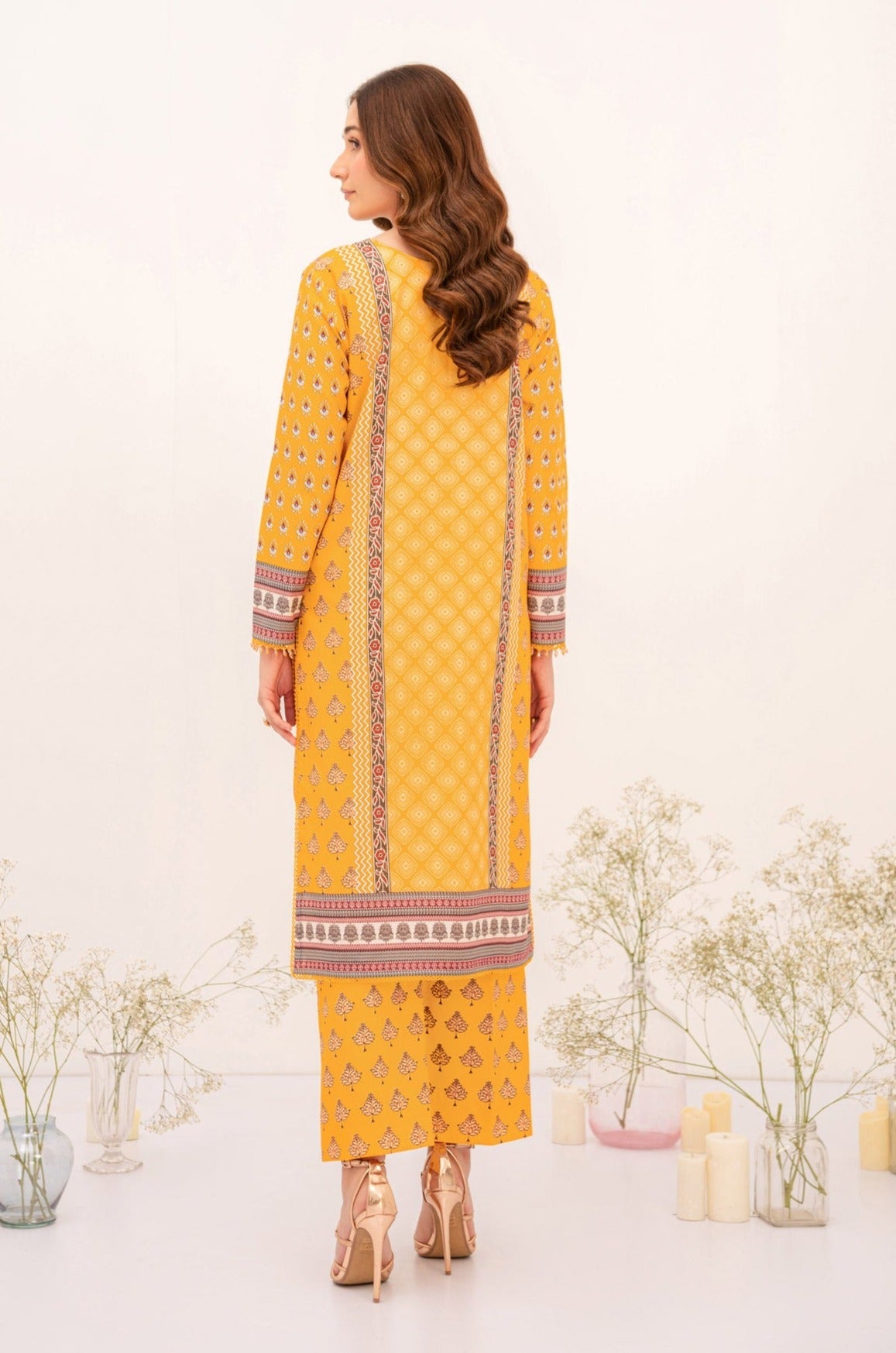 PRINTED - 2 PC LAWN SUIT