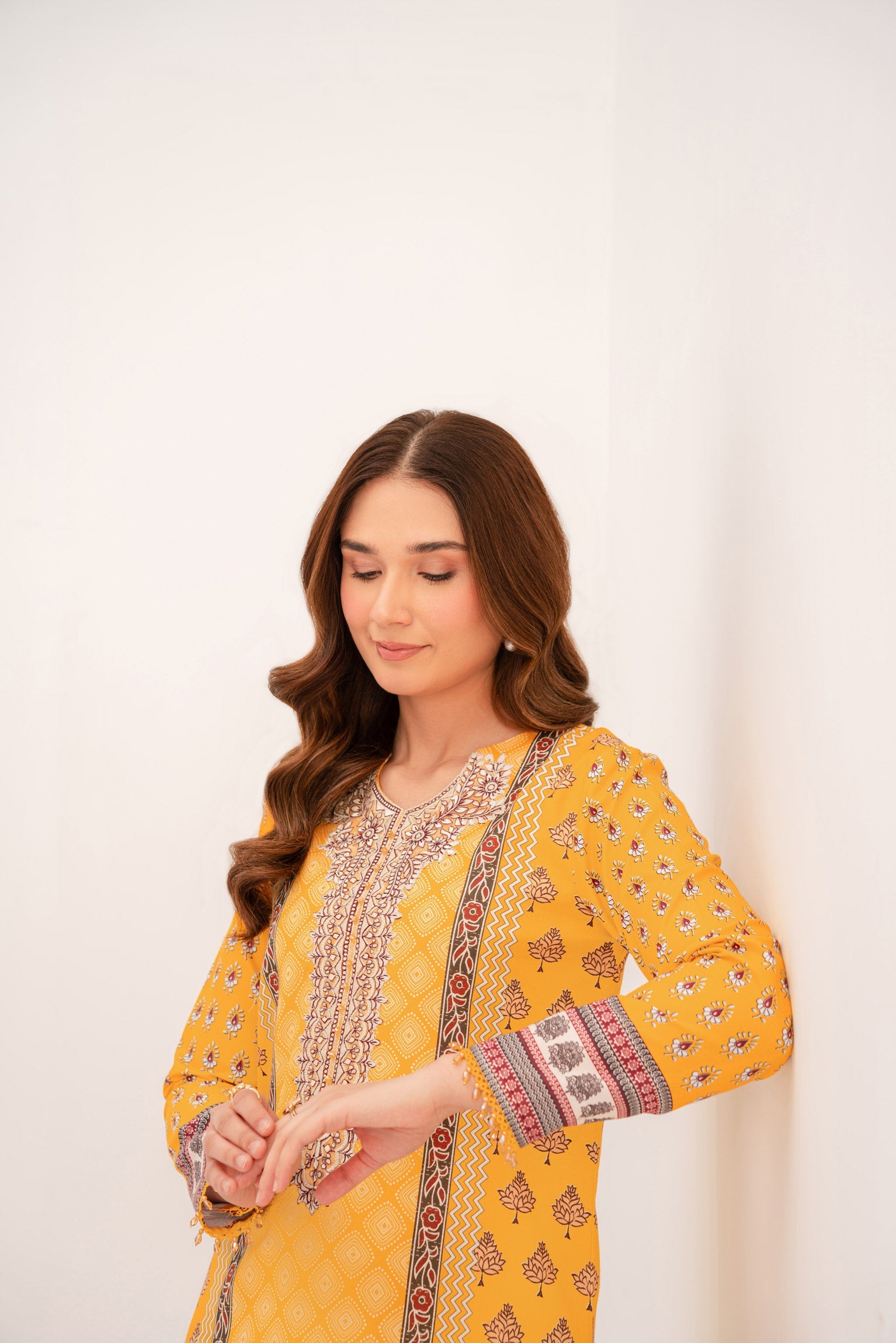 PRINTED - 2 PC LAWN SUIT