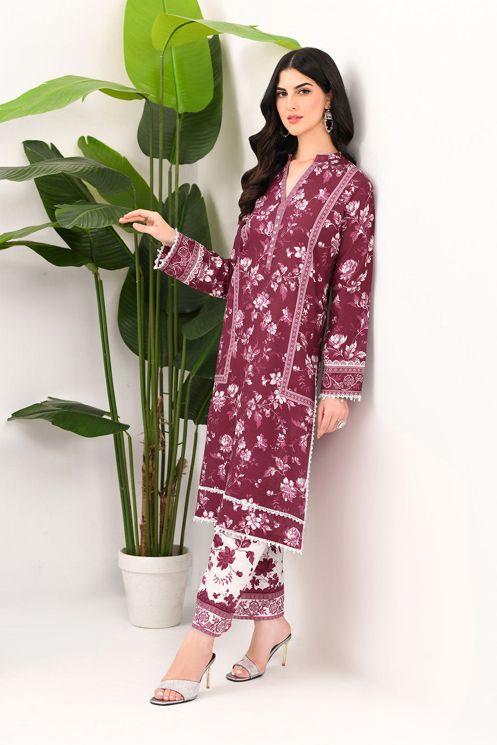 Printed - 2 Pc Khaddar Suit