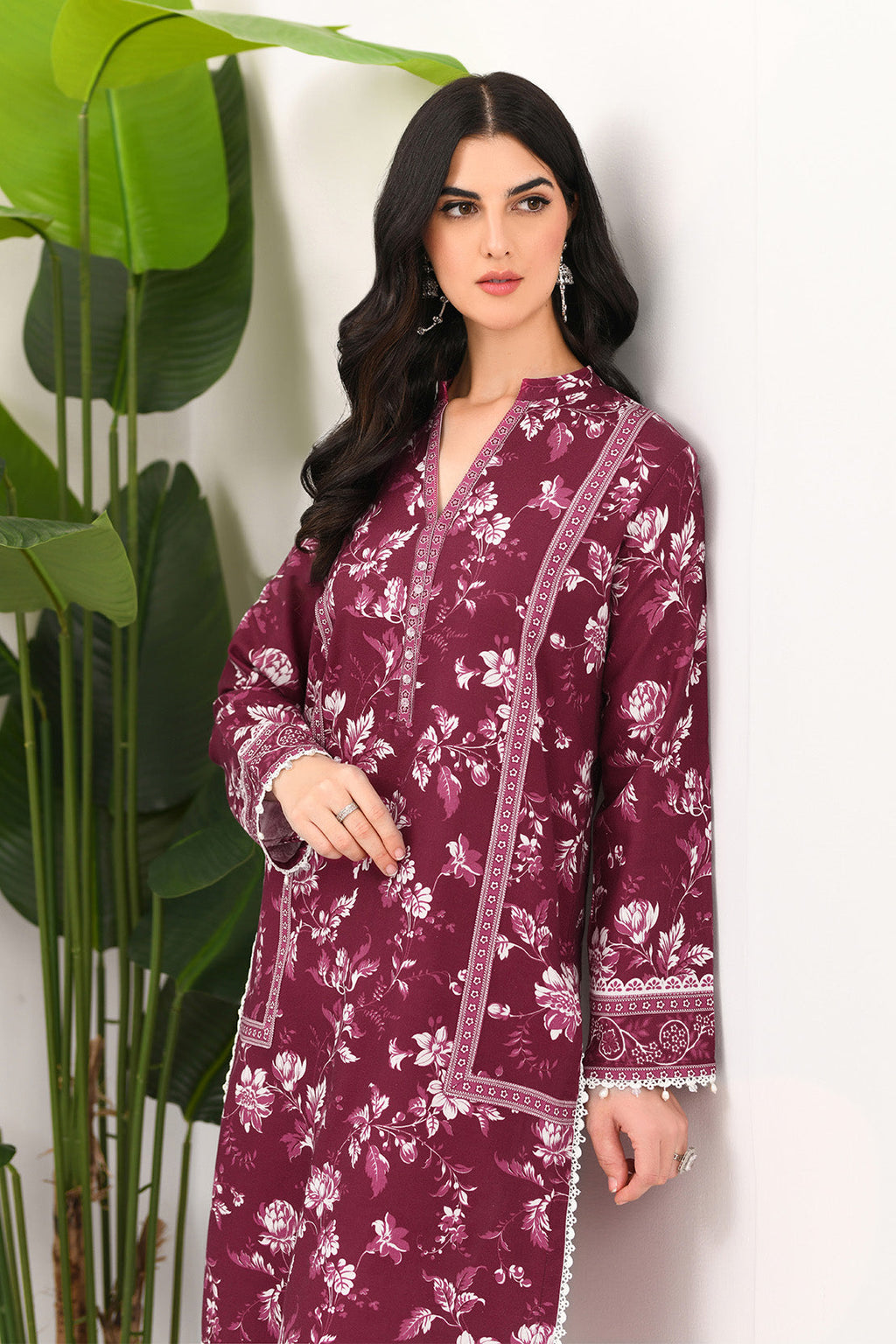 Printed - 2 Pc Khaddar Suit