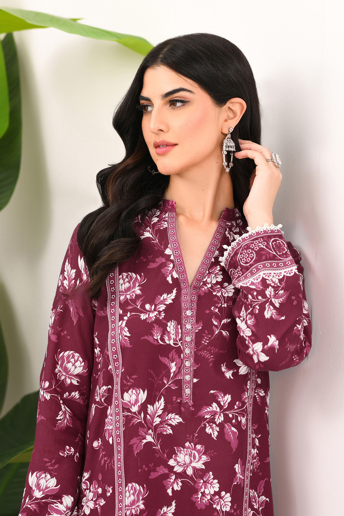 Printed - 2 Pc Khaddar Suit