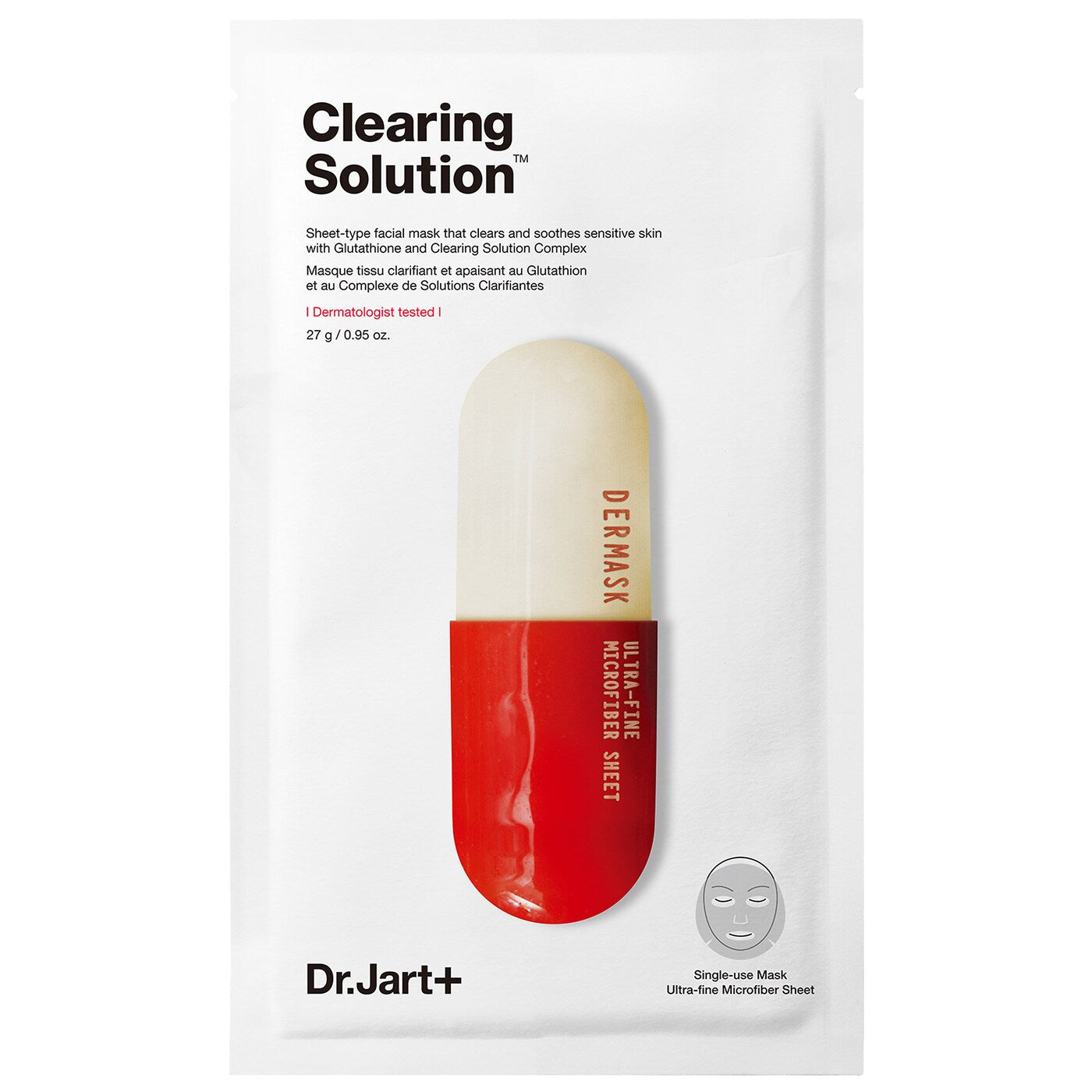 Dr. Jart+ Dermask Micro Jet Clearing Solution Mask Sheet - 27g