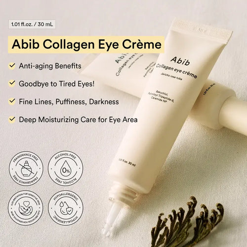 Abib Collagen Eye Crème Jericho Rose Tube - 30ml