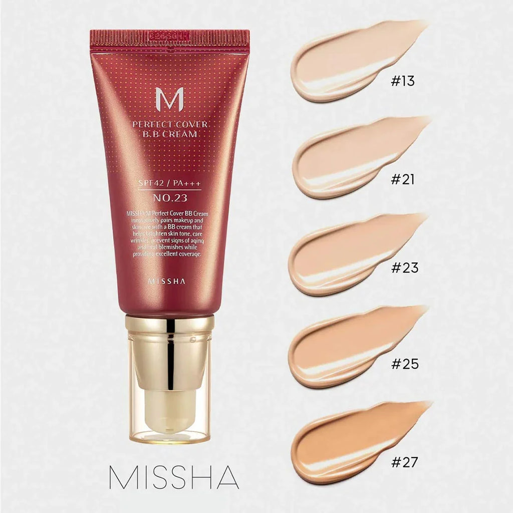 MISSHA - M Perfect Cover BB Cream SPF 42 PA+++ 50ml Color 23