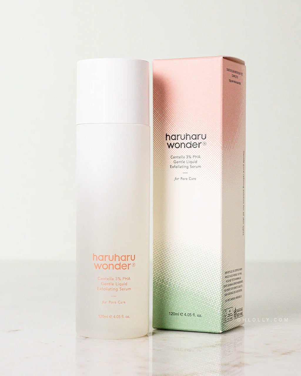 Haruharu Wonder – Centella 3% PHA Gentle Liquid Exfoliating Serum 120ml