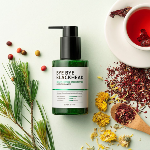 SOMEBYMI - Bye Bye Blackhead 30 Days Miracle Green Tea Tox Bubble Cleanser - 120g