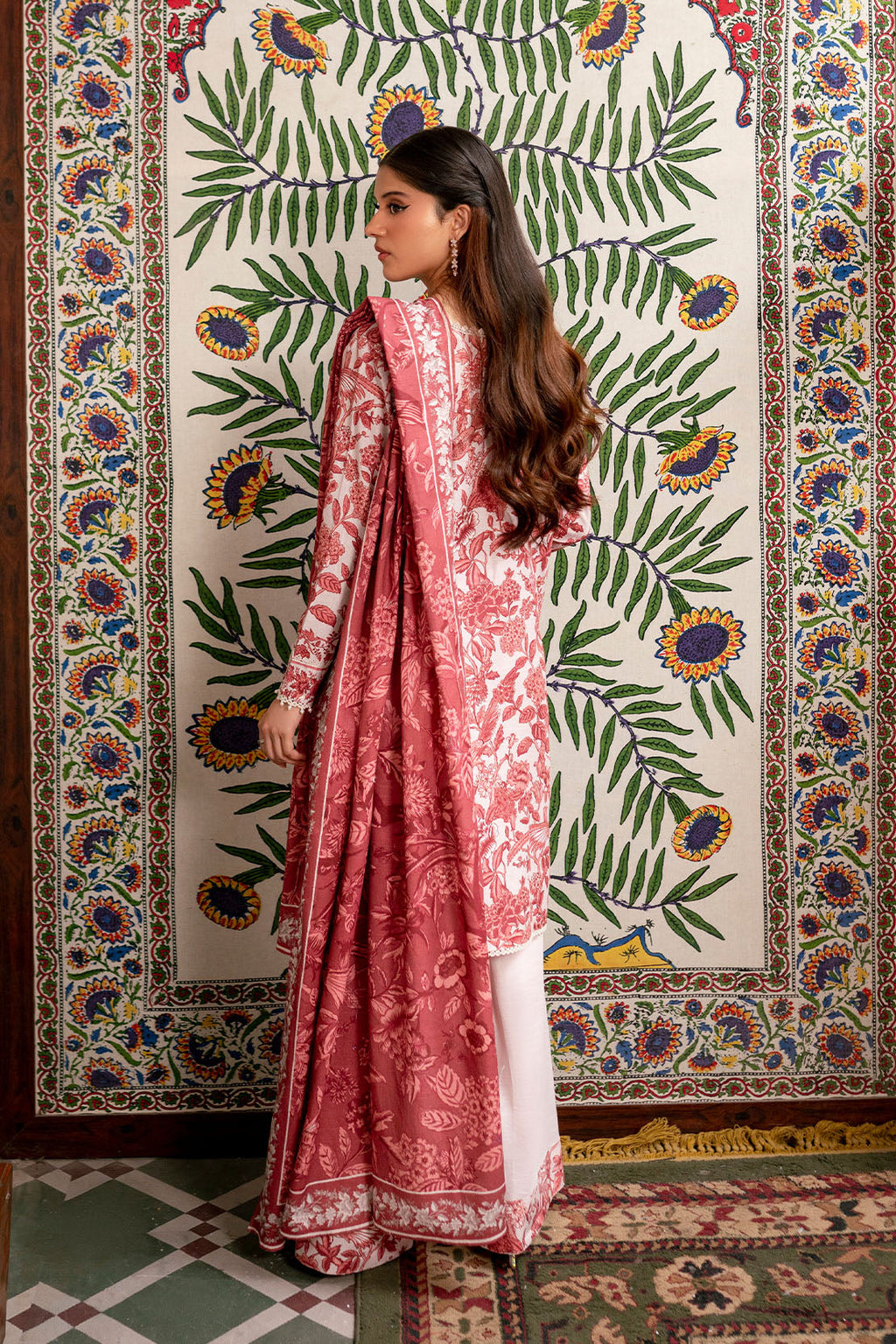 Printed - 2 Pc Khaddar Suit
