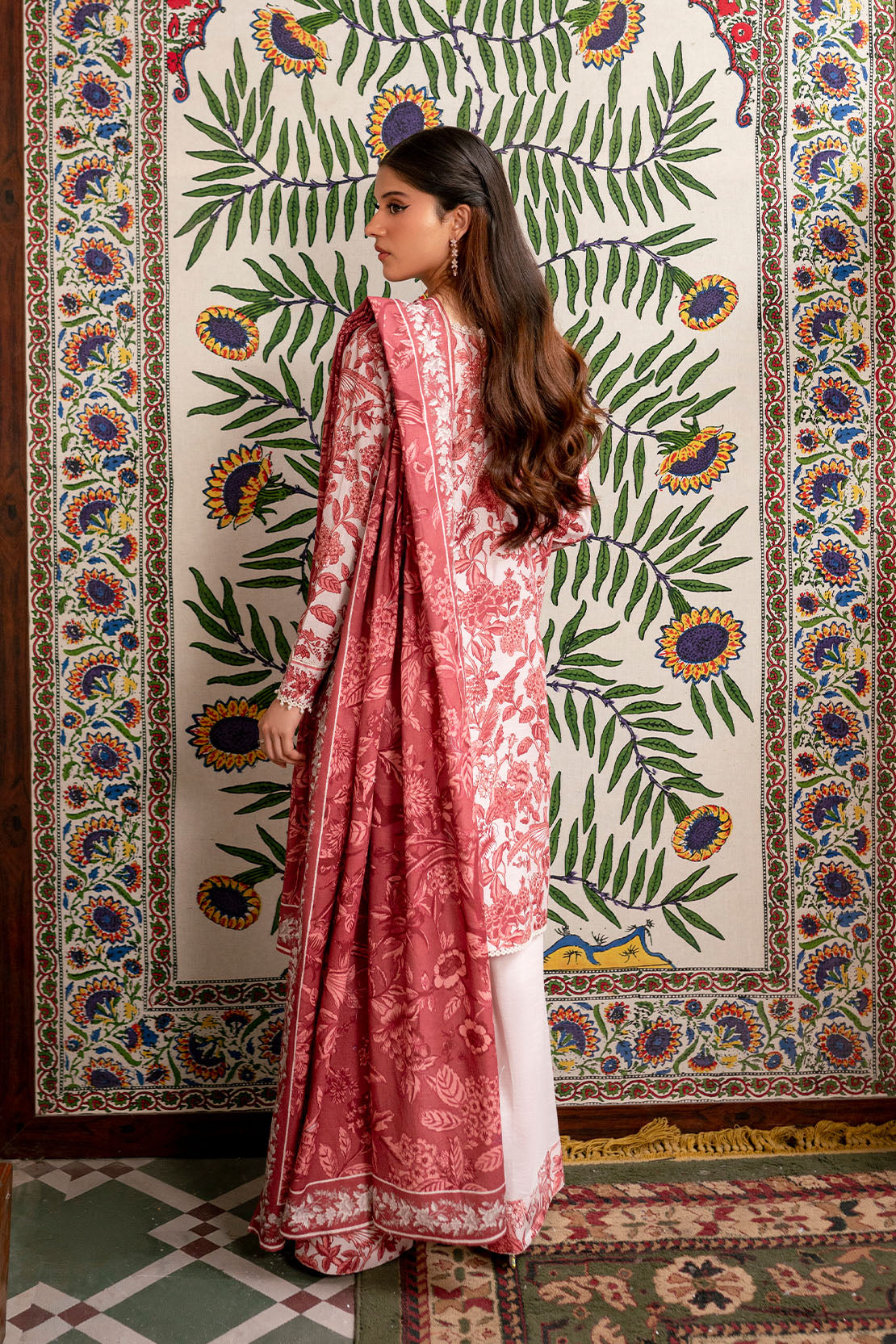 Printed - 2 Pc Khaddar Suit