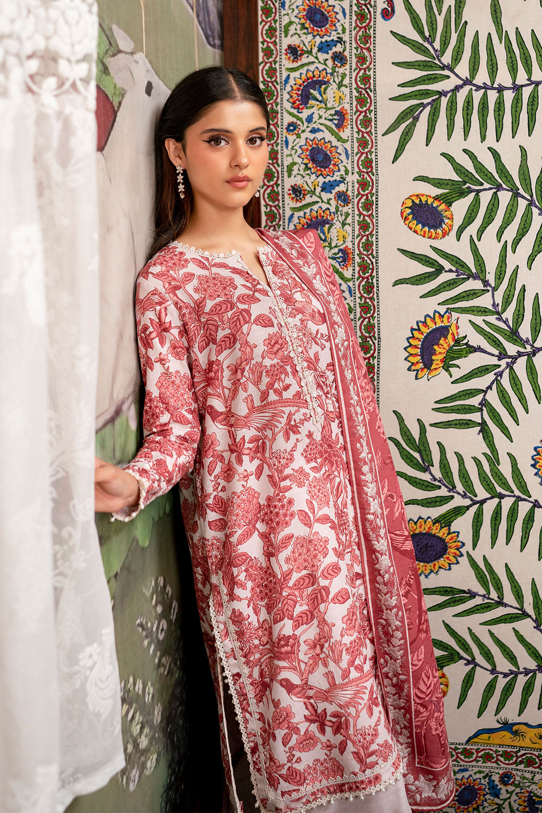 Printed - 2 Pc Khaddar Suit