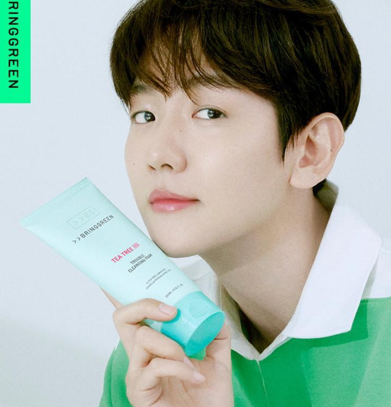 BRING GREEN - Tea Tree Cica Trouble Cleansing Foam