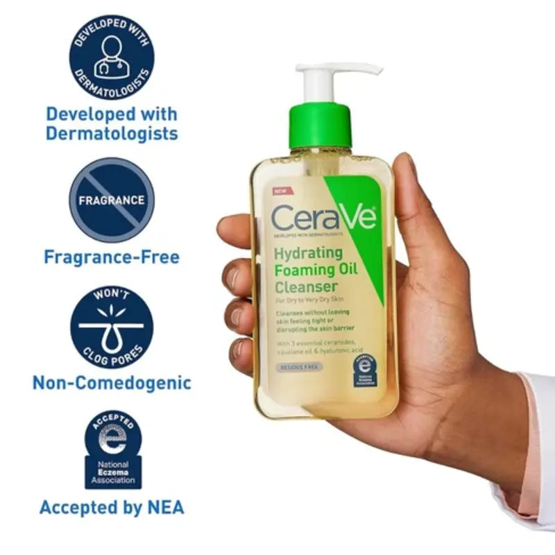 CeraVe Hydrating Foaming Oil Cleanser - 236ml