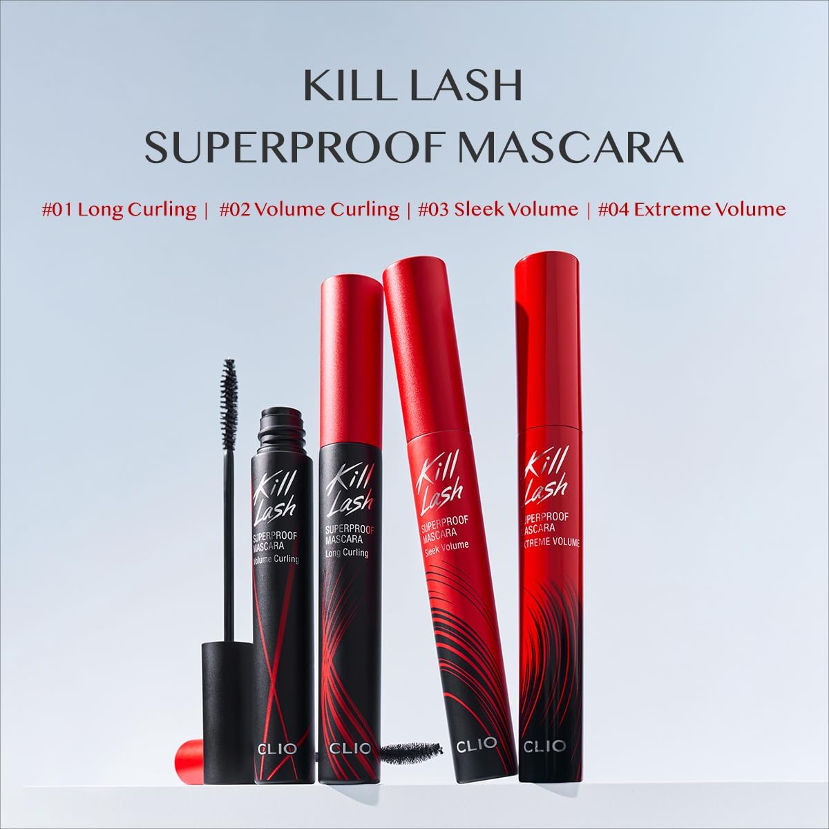 Clio Kill Lash Superproof Mascara - 01 Long Curling