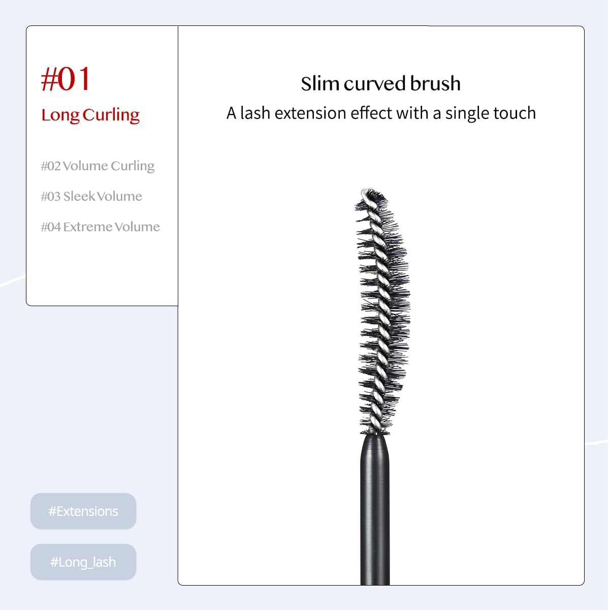 Clio Kill Lash Superproof Mascara - 01 Long Curling
