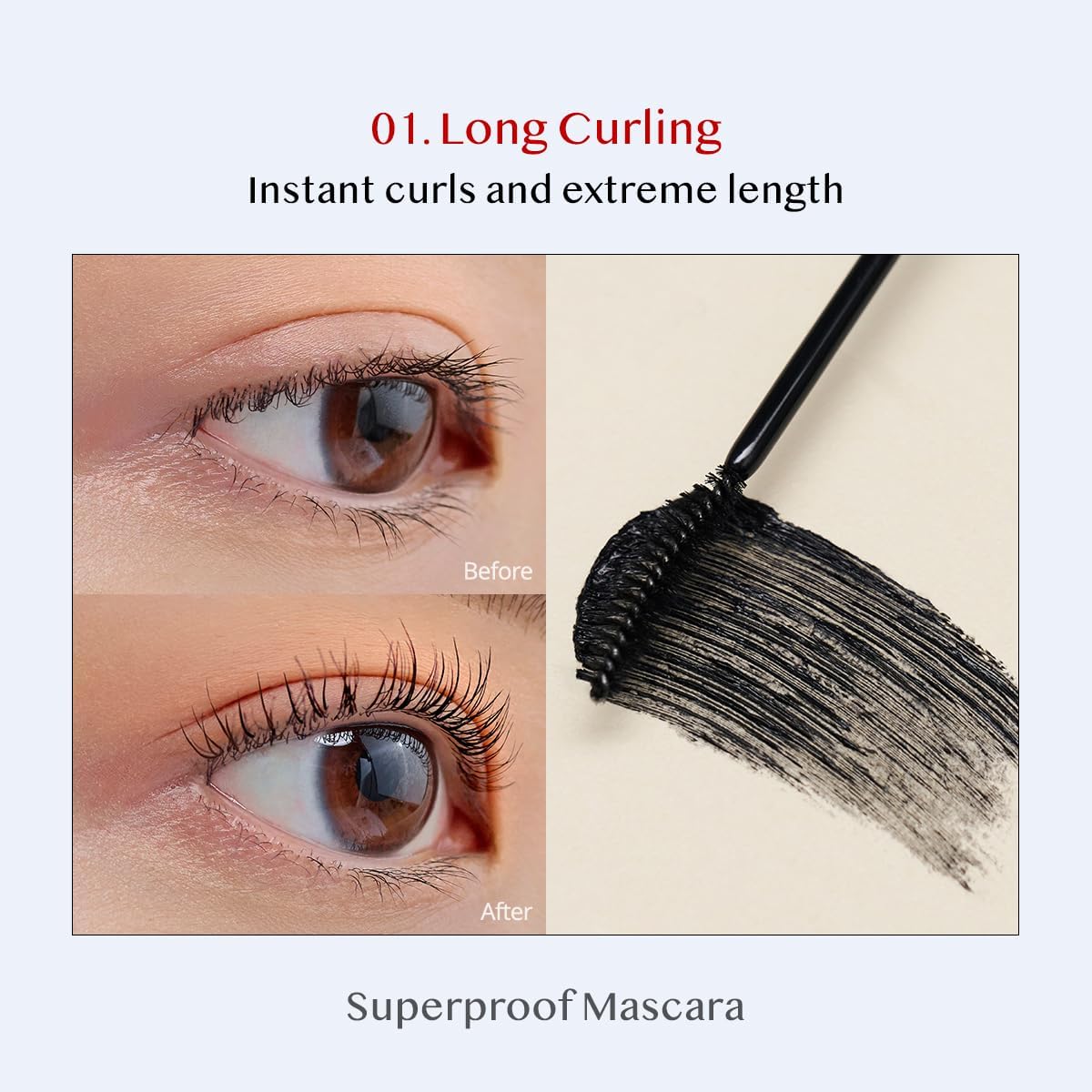 Clio Kill Lash Superproof Mascara - 01 Long Curling