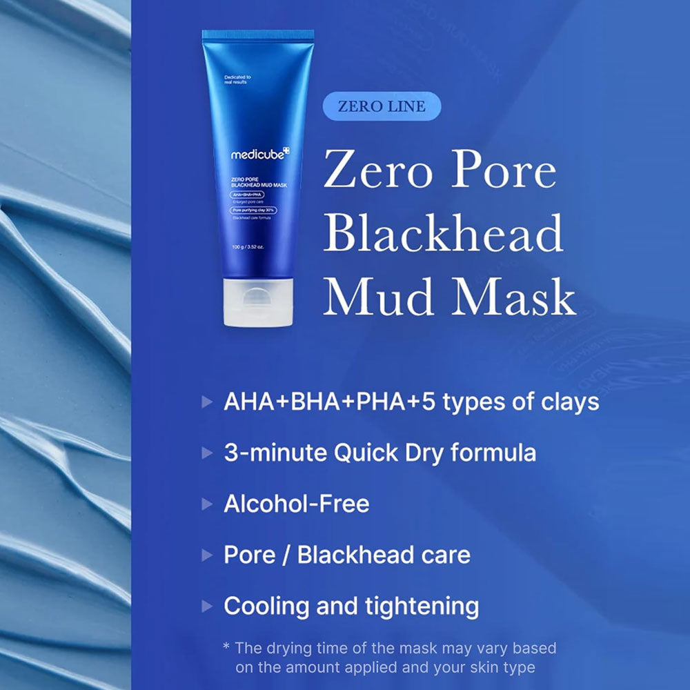 Medicube Zero Pore Blackhead Mud Mask 100g