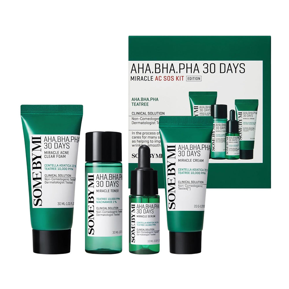 SOME BY MI AHA, BHA, PHA 30 Days Miracle AC SOS Kit