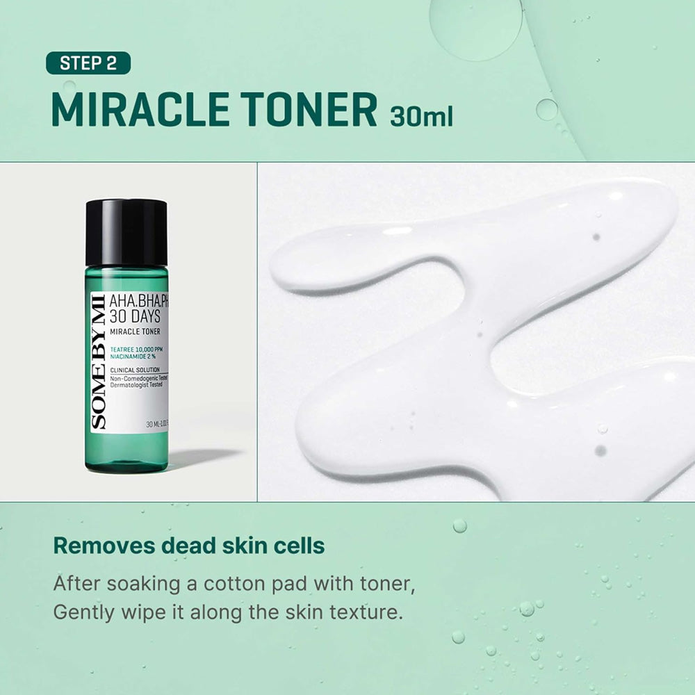 SOME BY MI AHA, BHA, PHA 30 Days Miracle AC SOS Kit