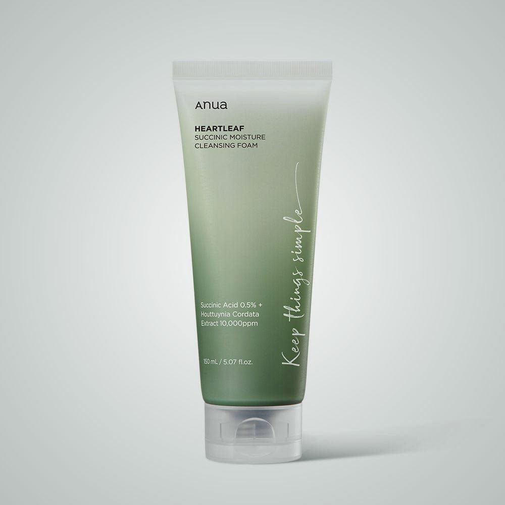 Anua Heartleaf Succinic Moisture Cleansing Foam 150ml